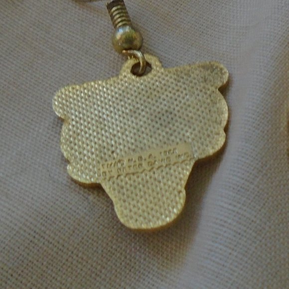 Chicago Bulls vintage hard to find earrings - Picture 2 of 2